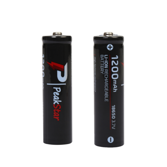 Orjinal 3.7 V 1200 Mah Şarj Edilebilir 18650 Turbo Model Li-ion Şarjlı Pil 