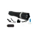 Km-110 Profesyonel Şarjlı El Feneri Ledli+flashlight+zoom Özellikli 6 Parça Full Set