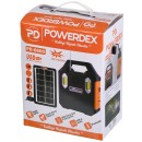 POWERDEX FM USB Bluetooth'lu Güneş Enerji Aydınlatma Seti PD-6800