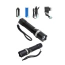 Swat Profesyonel Şarjlı El Feneri Ledli+flashlight+zoom Özellikli 6 Parça Full Set