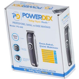 POWERDEX PD-440 Saç Sakal Şarjlı Traş Makinesi 