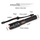 PeakStar PS-080 Zoomlu Xhp 50 Led USB Şarj Edilebilir Profesyonel El Feneri