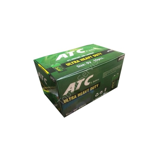 ATC 9v Pil 10 Adet